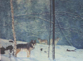 Wolves (2001) by Chuck Yanosky