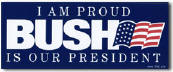 I'm Proud that President GEORGE W. BUSH was our President who was the greatest President in U.S. history